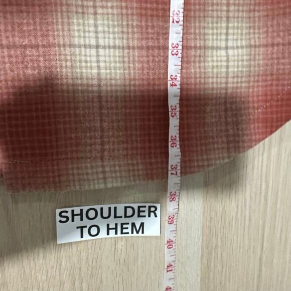 Pendleton Womens 100% Virgin Wool Plaid Overshirt Tunic Shacket Size Small - Picture 13 of 14